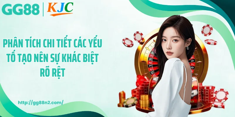Phân tích chi tiết các yếu tố tạo nên sự khác biệt rõ rệt